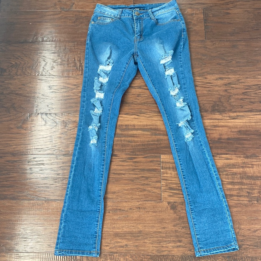 BOB  Distressed skinny Jeans